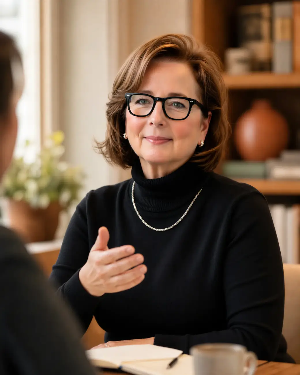 Jodie Charlop in a coaching conversation